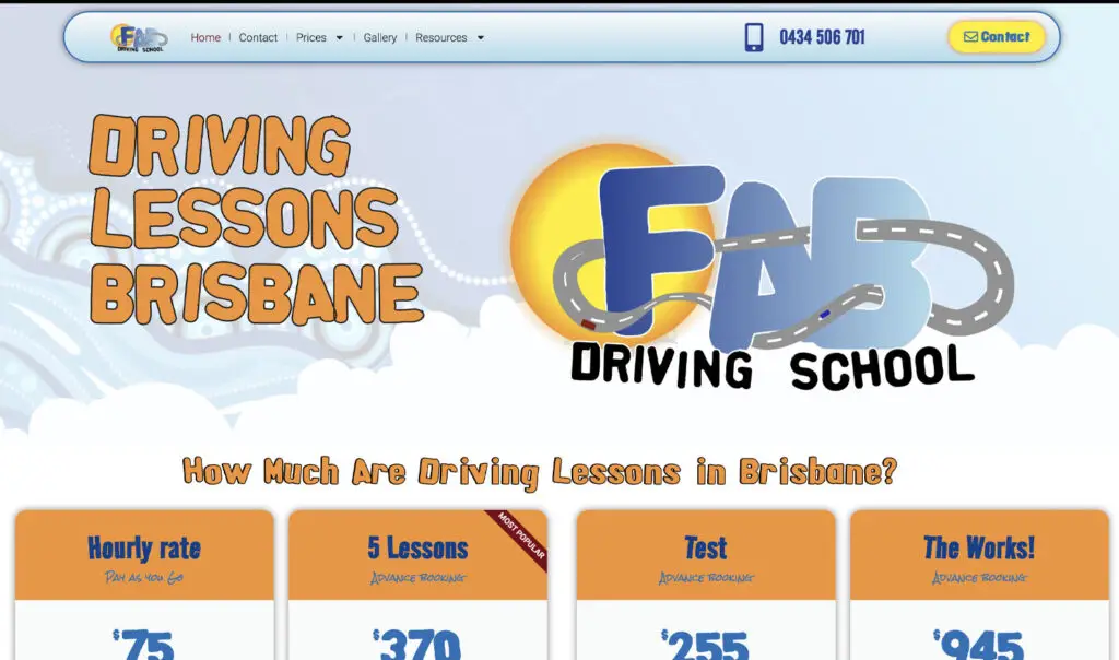 Fab DS Driving School Brisbane