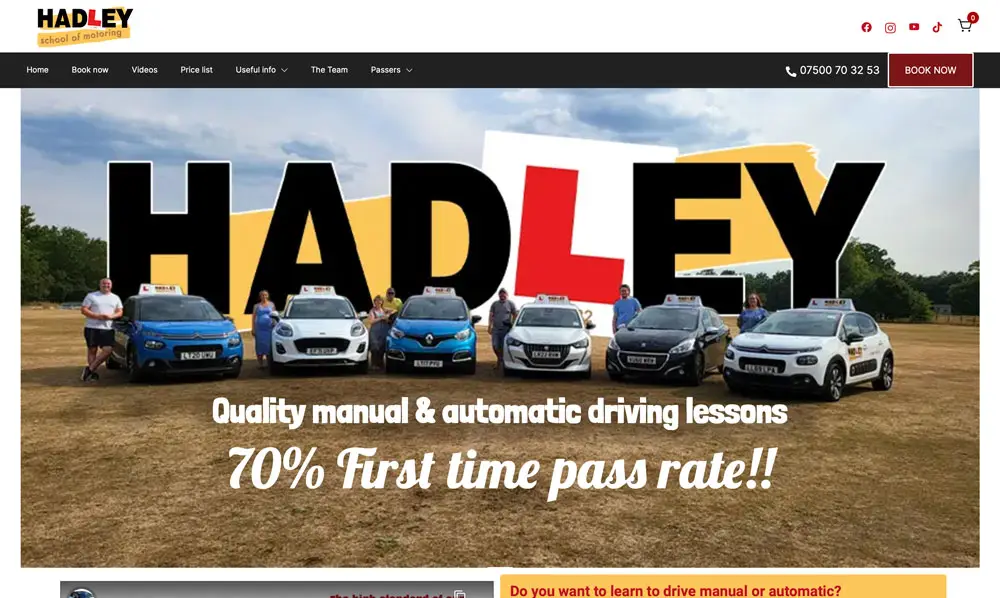 Hadleys Driving School